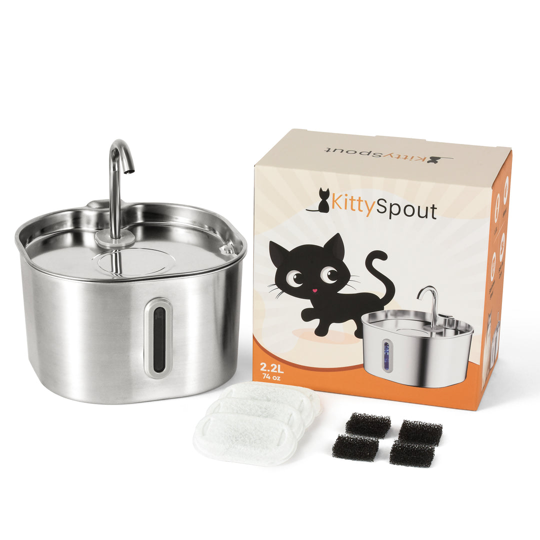 The KittySpout™ 2.2L Fountain