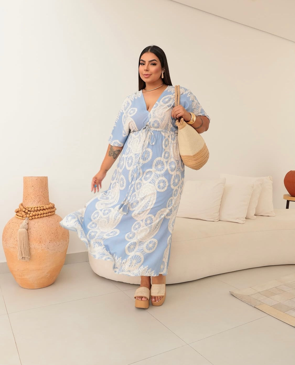 Gloria Vestido Plus Size