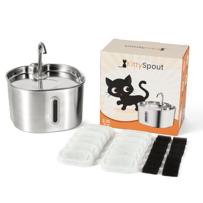 The KittySpout™ 2.2L Fountain