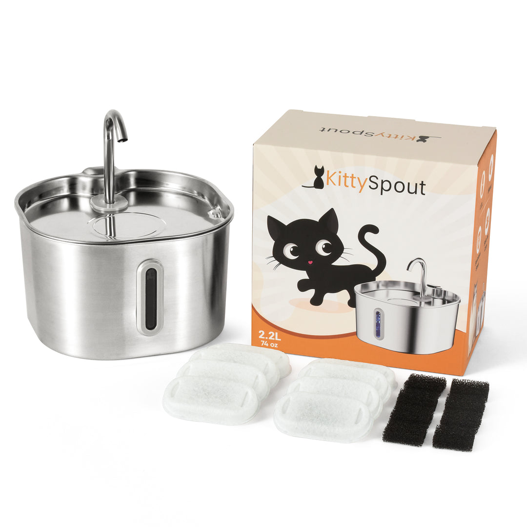 The KittySpout™ 2.2L Fountain