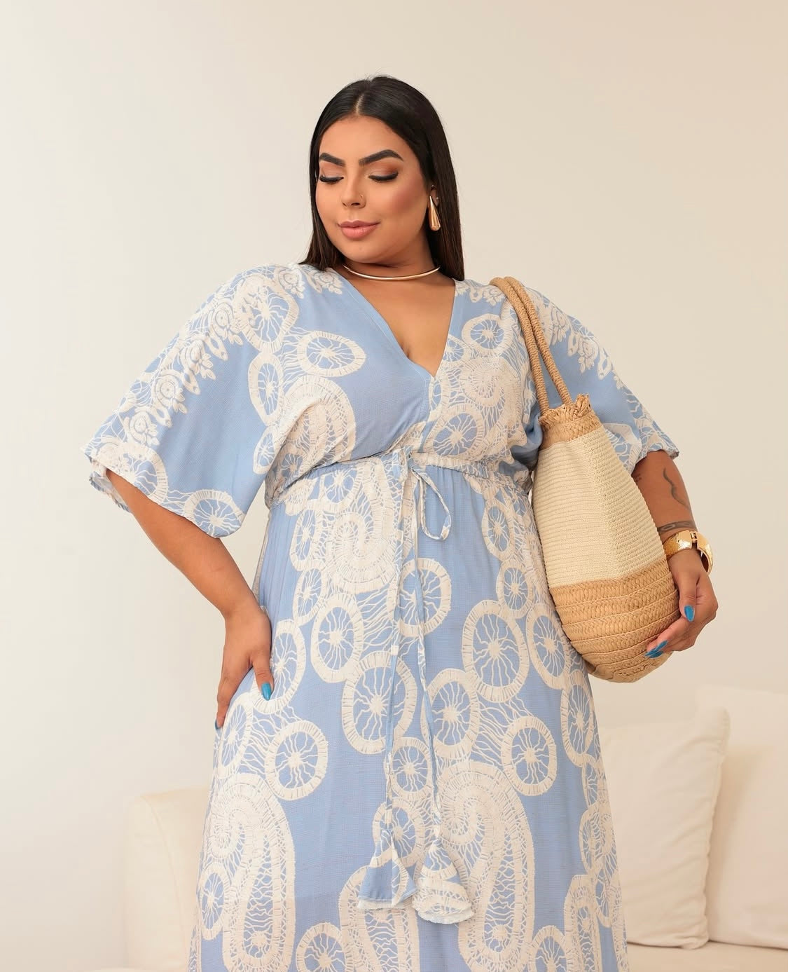 Gloria Vestido Plus Size