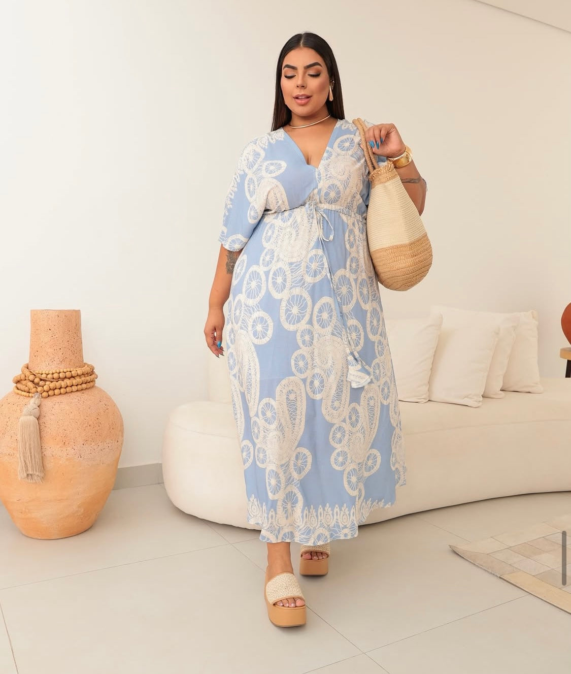 Gloria Vestido Plus Size