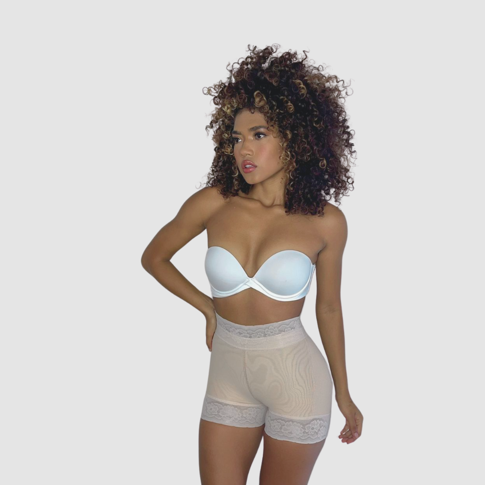 Faja Short Levanta Glúteos con Compresión Abdominal